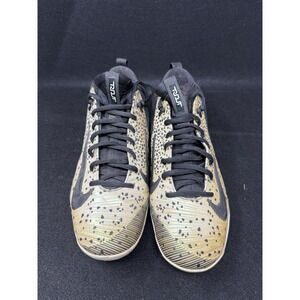Nike Trout 3 Pro Safari Baseball Cleats Mens Size 10.5 Black Gold 856502-009